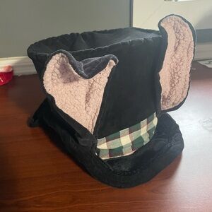 Top hat with ears